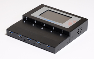 便攜式M.2硬盤拷貝機 速度、性能實測: 多個裝置同時復制